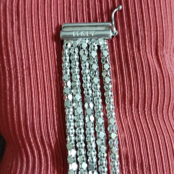 Itaor 925 Italy 5 Strand Bracelet - Picture 11 of 16
